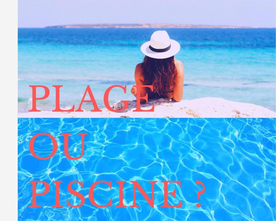 Amerique Hotel Palavas - Piscine - Plage Eksteriør bilde