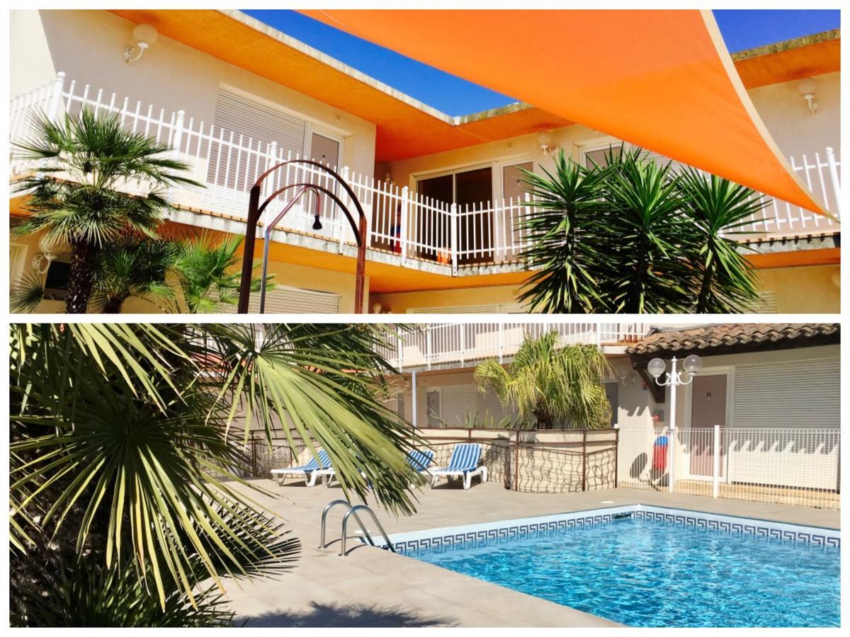Amerique Hotel Palavas - Piscine - Plage Eksteriør bilde