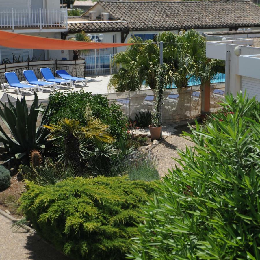 Amerique Hotel Palavas - Piscine - Plage Eksteriør bilde